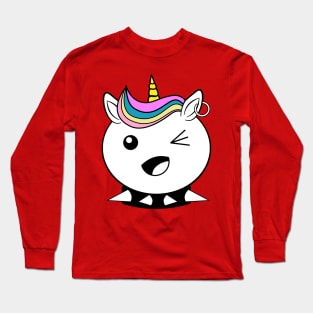 Punk Unicorn Rocks! Long Sleeve T-Shirt